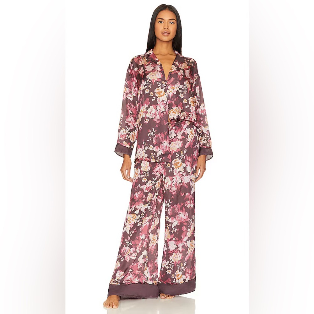 𝓯𝓹 Free People ~ dreamy days satin pajama set - Picture 9 of 17